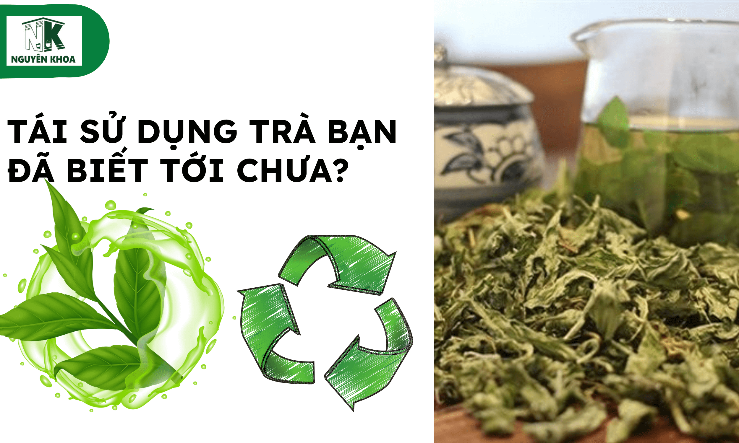 Tái Sử Dụng Trà Bạn Đã Biết Tới Chưa